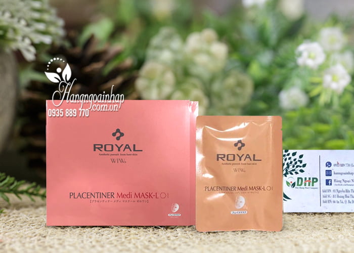 Mặt nạ Royal Placentiner Medi Mask Nhật Bản, hộp 5 miếng 9