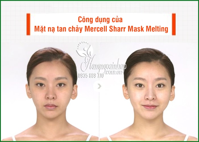 Mặt nạ tan chảy Mercell Sharr Mask Melting của Hàn Quốc 1