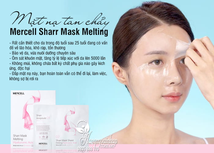 Mặt nạ tan chảy Mercell Sharr Mask Melting của Hàn Quốc 3