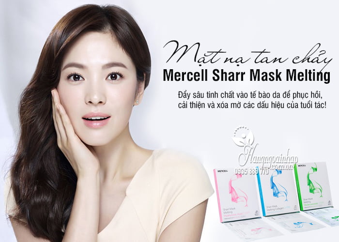 Mặt nạ tan chảy Mercell Sharr Mask Melting của Hàn Quốc 7