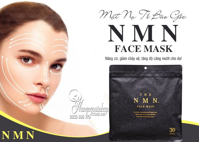 Mặt nạ tế bào gốc NMN Face Mask 30 miếng của Nhật Bản 9