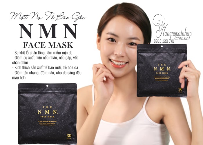 Mặt nạ tế bào gốc NMN Face Mask 30 miếng của Nhật Bản 6