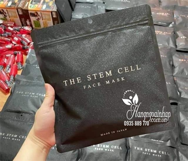 Mặt nạ tế bào gốc The Stem Cell Face Mask 30 miếng Nhật Bản 8