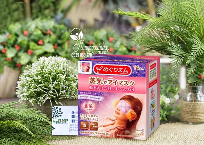 Mặt nạ thư giãn mắt Kao hương Lavender Của Nhật Bản 0