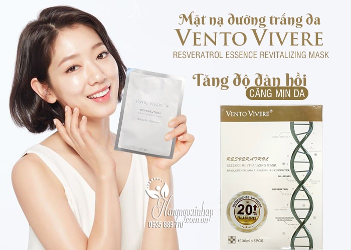 Mặt nạ Vento Vivere Resveratrol Essence Revitalizing Mask  1