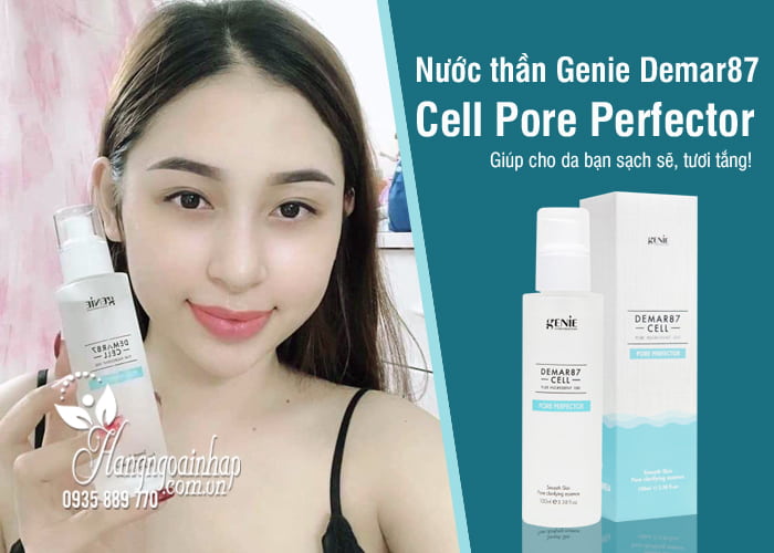 Nước thần Genie Demar87 Cell Pore Perfector 100ml của Hàn Quốc 8