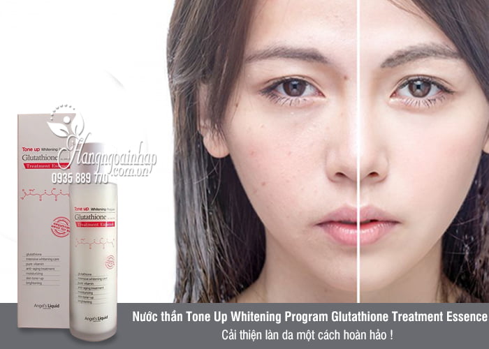 Nước thần Tone Up Whitening Program Glutathione Treatment Essence 2