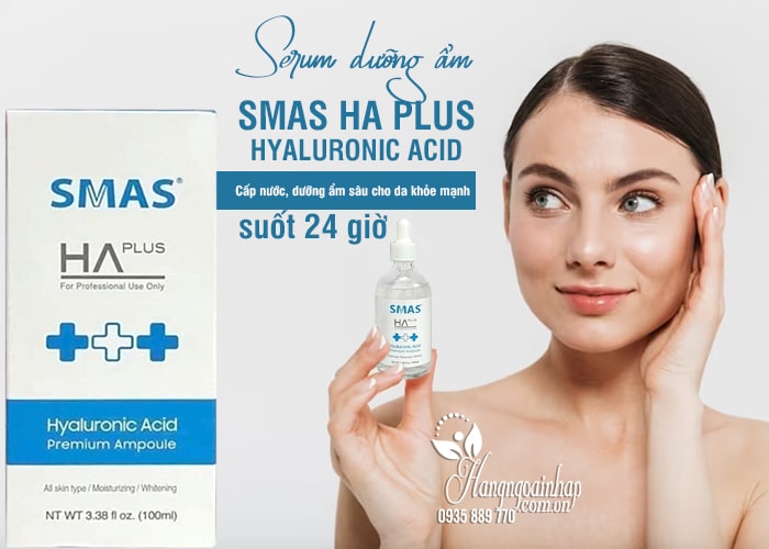 Serum dưỡng ẩm Smas HA Plus Hyaluronic Acid 100ml 1