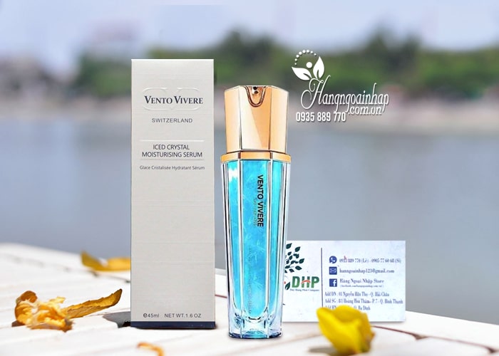 Serum dưỡng da Vento Vivere Iced Crystal Moisturising 45ml  4