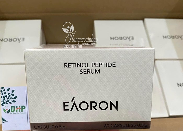 Serum Eaoron Retinol Peptide 60 viên của Úc chống lão hóa da 60