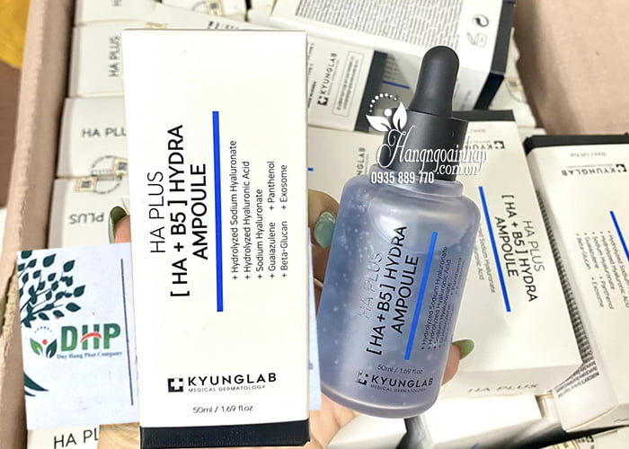 Serum HA Plus HA + B5 Hydra Ampoule Kyung Lab 50ml 9