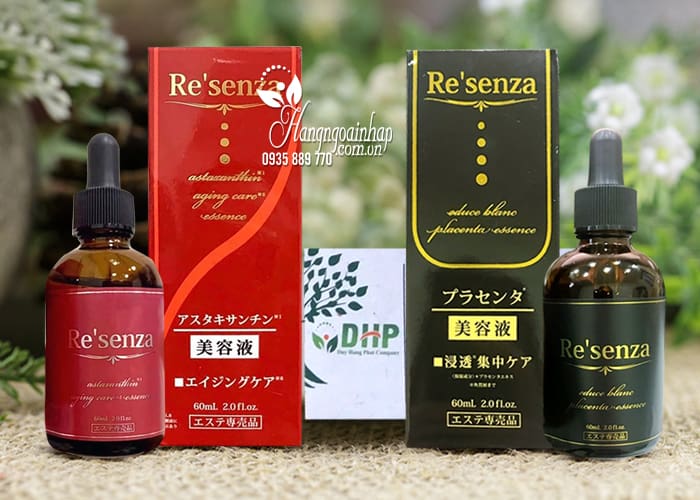 Serum nhau thai ngựa Re’senza Nhật Bản 60ml 2 màu đỏ - đen 8