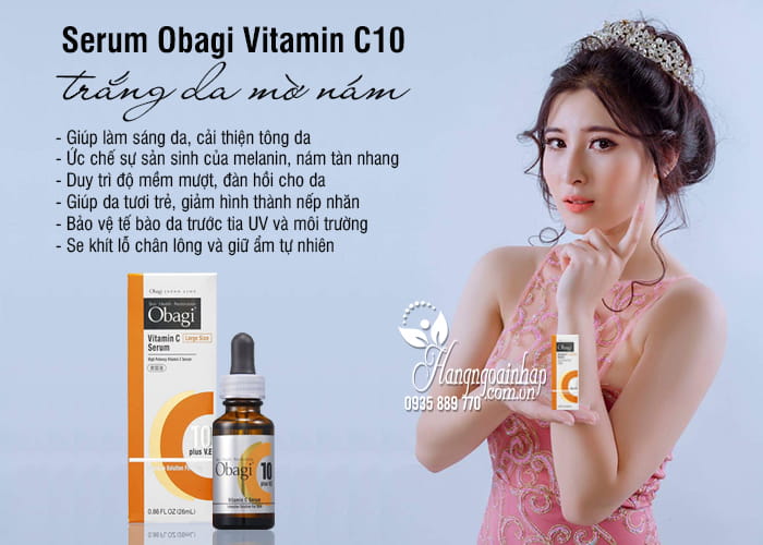 Serum Obagi Vitamin C10 Nhật Bản 26ml trắng da mờ nám 2