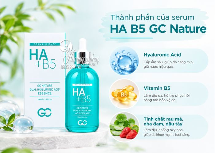 Serum HA B5 GC Nature Derma Science 100ml