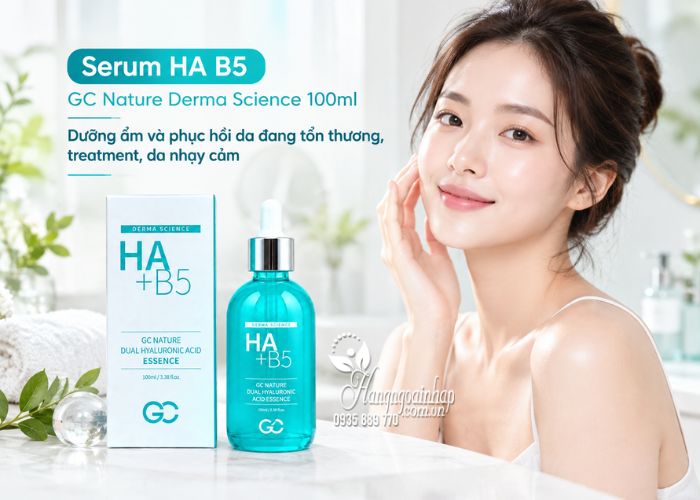 Serum phục hồi da HA B5 GC Nature Derma Science 100ml Hàn Quốc 23