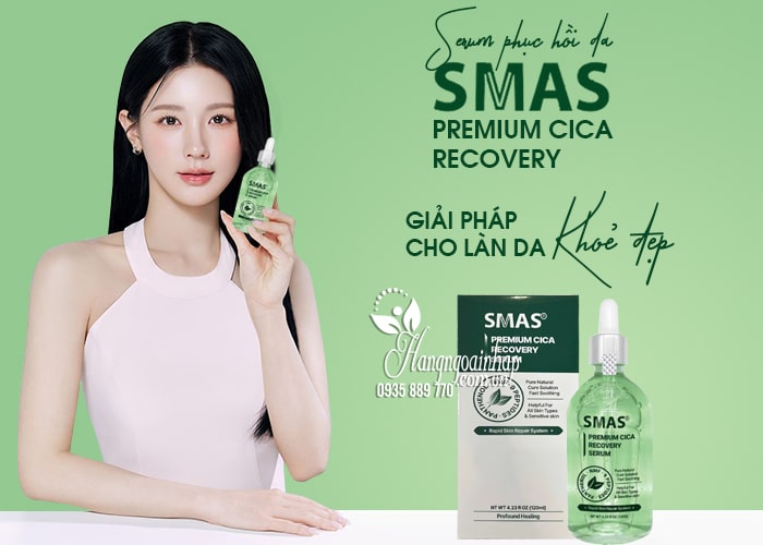 Serum phục hồi da Smas Premium Cica Recovery 120ml Hàn Quốc 1