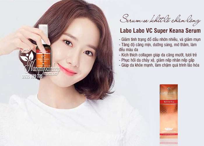 Serum se khít lỗ chân lông Labo Labo VC Super Keana Serum 3