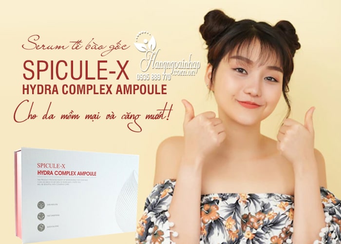 Serum tế bào gốc Spicule-X Hydra Complex Ampoule 12 lọ 8