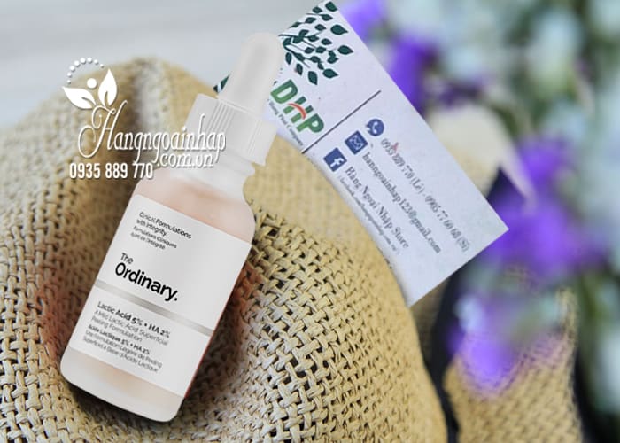 Serum The Ordinary Lactic Acid 5% + HA 2% cho da nhạy cảm 2