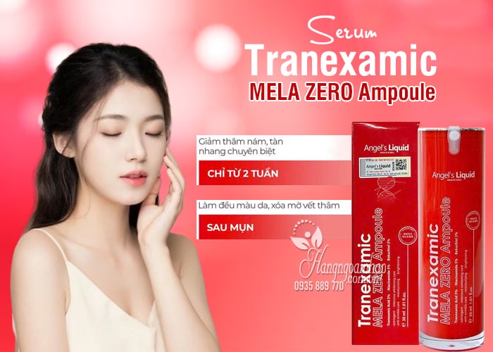 Serum Tranexamic Mela Zero Ampoule Angels Liquid 30ml Hàn Quốc 12
