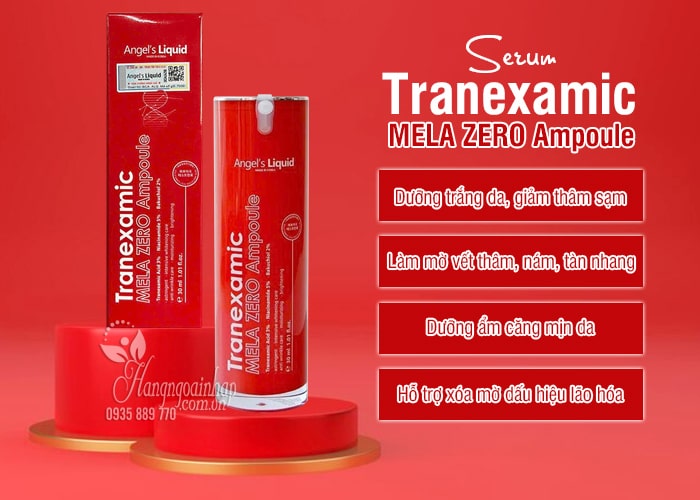 Serum Tranexamic Mela Zero Ampoule Angels Liquid 30ml Hàn Quốc 69