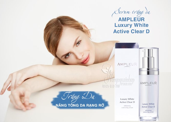 Serum trắng da Ampleur Luxury White Active Clear D 30ml 1