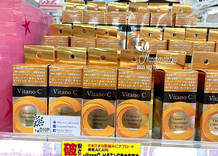 Serum trắng da Vitano C Vitamin C Concentrated Serum Nhật Bản 0