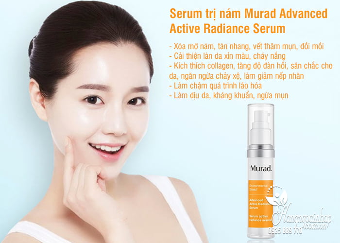 Serum trị nám Murad Advanced Active Radiance Serum 30ml 2