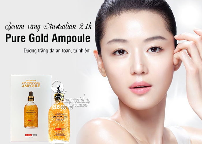 Serum vàng Australian 24k Pure Gold Ampoule 100ml của Úc 2