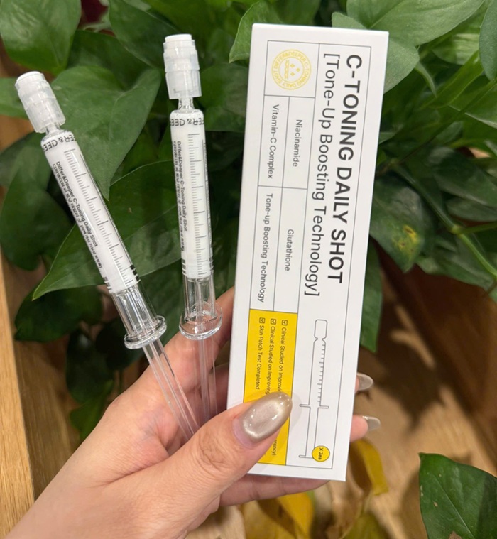 Set 2 ống tinh chất C-Toning Daily Shot