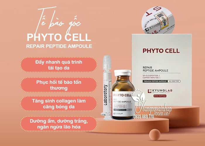 Tế bào gốc Kyung Lab Phyto Cell Repair Peptide Ampoule 20ml 58