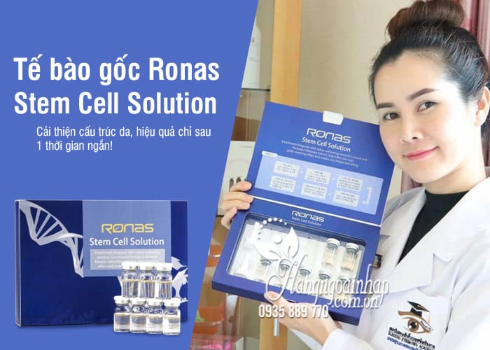 Tế bào gốc Ronas Stem Cell Solution Hàn Quốc 10 x 5ml 1