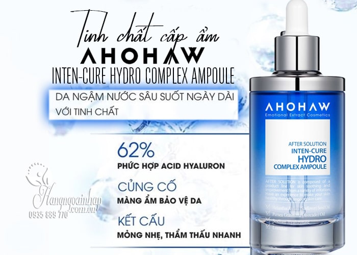 Tinh chất cấp ẩm Ahohaw Inten-Cure Hydro Complex Ampoule 6