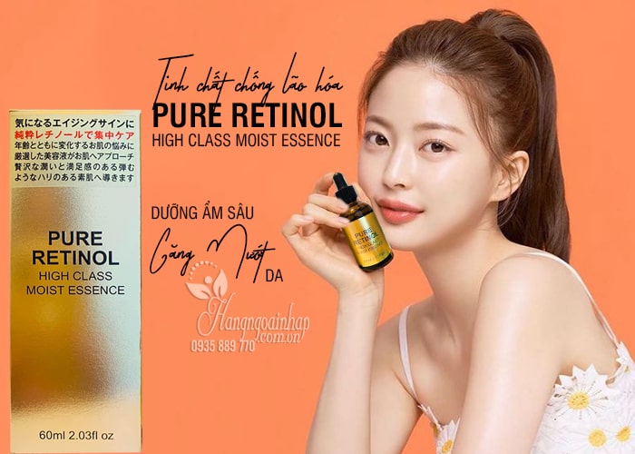 Tinh chất chống lão hóa Pure Retinol High Class Moist Essence 1