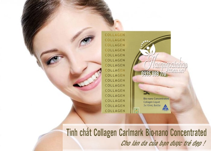 Tinh chất Collagen Carlmark Bio-nano Concentrated 3 x 10ml Úc 1