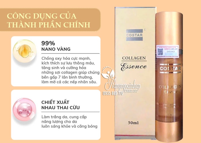 Tinh chất chống nhăn Costar Collagen Essence 50ml của Úc 47