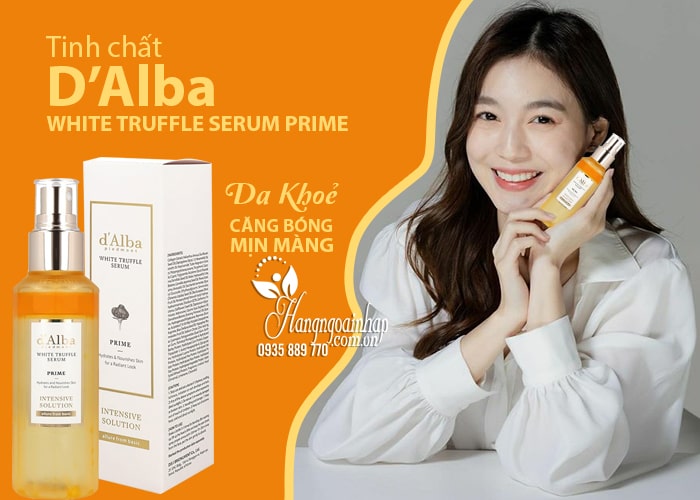 Tinh chất D’Alba White Truffle Serum Prime 100ml Hàn Quốc 12