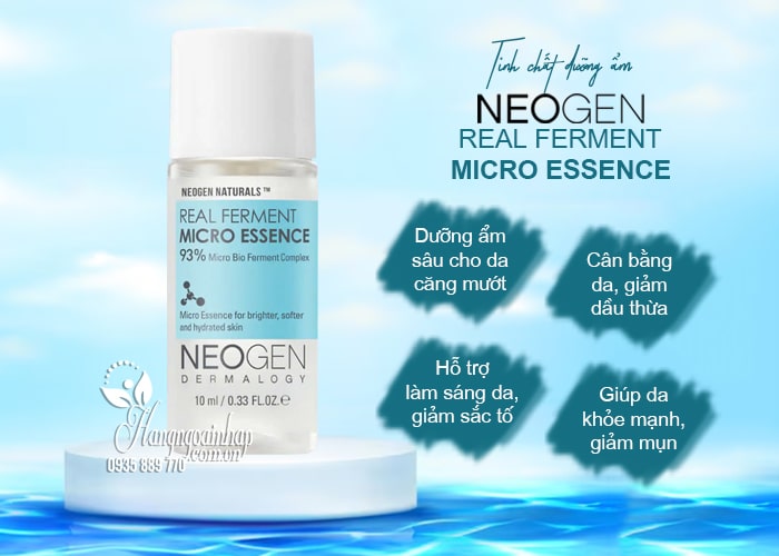 Nước thần Neogen Real Ferment Micro Essence chai nhỏ 10ml 78