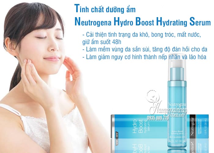 Tinh chất dưỡng ẩm Neutrogena Hydro Boost Hydrating Serum 30ml 3