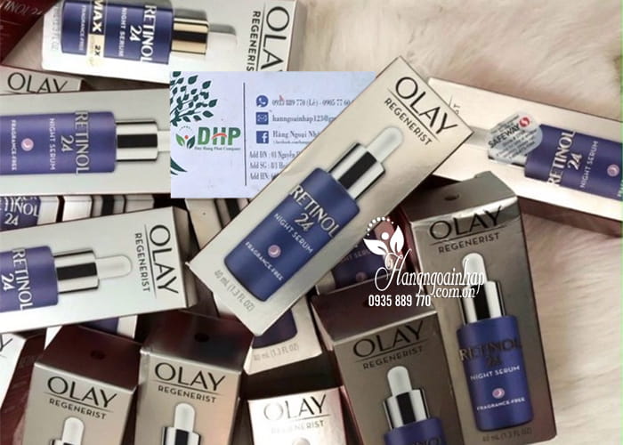 Tinh chất dưỡng da Olay Retinol 24 Night Serum 40ml của Mỹ 6