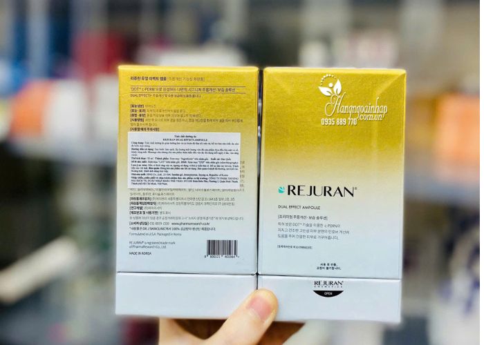 Tinh chất dưỡng da Rejuran Dual Effect Ampoule 30ml của Hàn Quốc 09