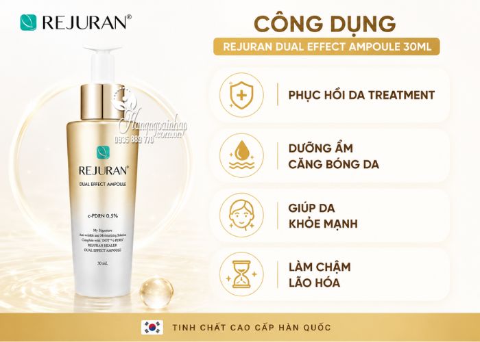 Tinh chất Rejuran Dual Effect Ampoule 30ml