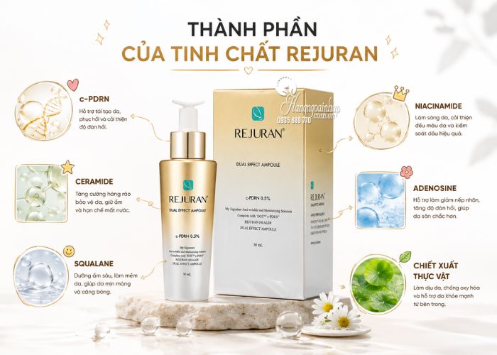 Tinh chất dưỡng da Rejuran Dual Effect Ampoule 30ml của Hàn Quốc 2