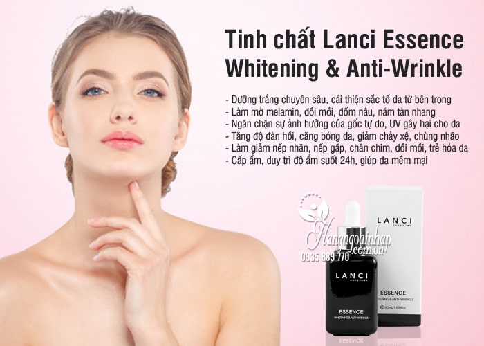 Tinh chất Lanci Essence Whitening & Anti-Wrinkle 50ml Hàn Quốc 2