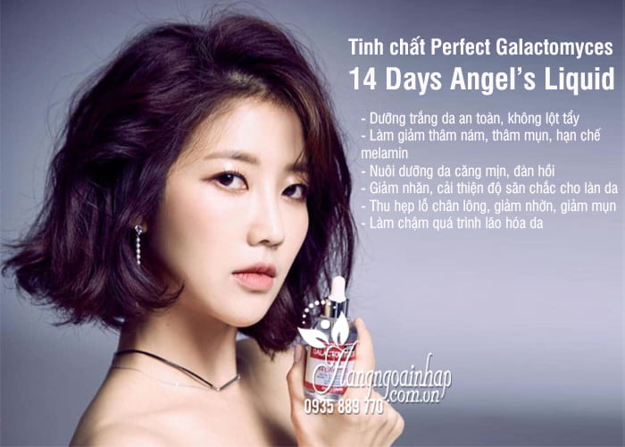 Tinh chất Perfect Galactomyces 14 Days Angel’s Liquid Hàn Quốc 5