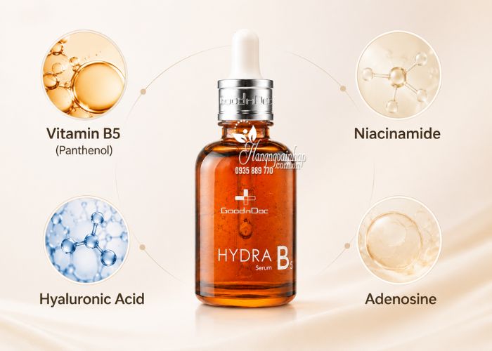 Thành phần của tinh chất GoodnDoc Hydra B5 Serum 30ml Hàn Quốc 12