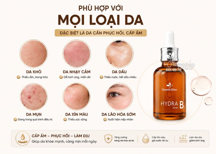 Tinh chất GoodnDoc Hydra B5 Serum 30ml Hàn Quốc 1