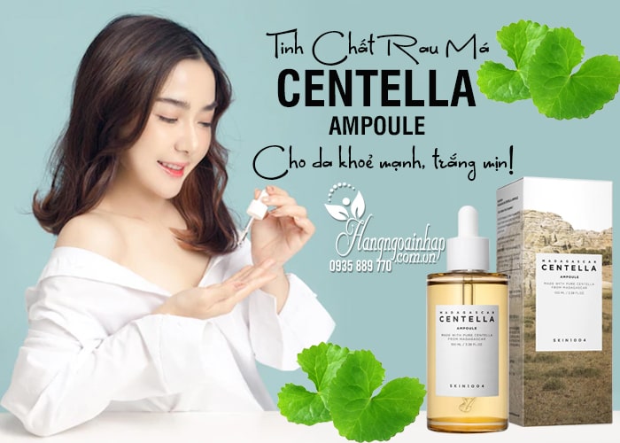 Tinh chất rau má Centella Ampoule của Hàn Quốc chai 100ml 7