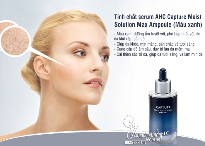 Tinh chất serum AHC Capture Solution Max Ampoule 50ml Hàn Quốc 7