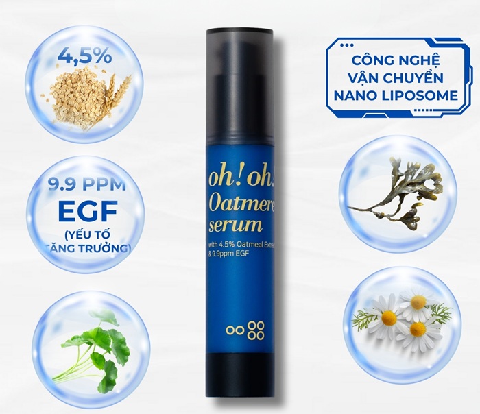 Tinh chất tế bào gốc Oh! Oh! Oatmere Serum